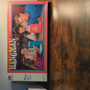 Vintage 1988 Hangman Board Game By Milton Bradley
